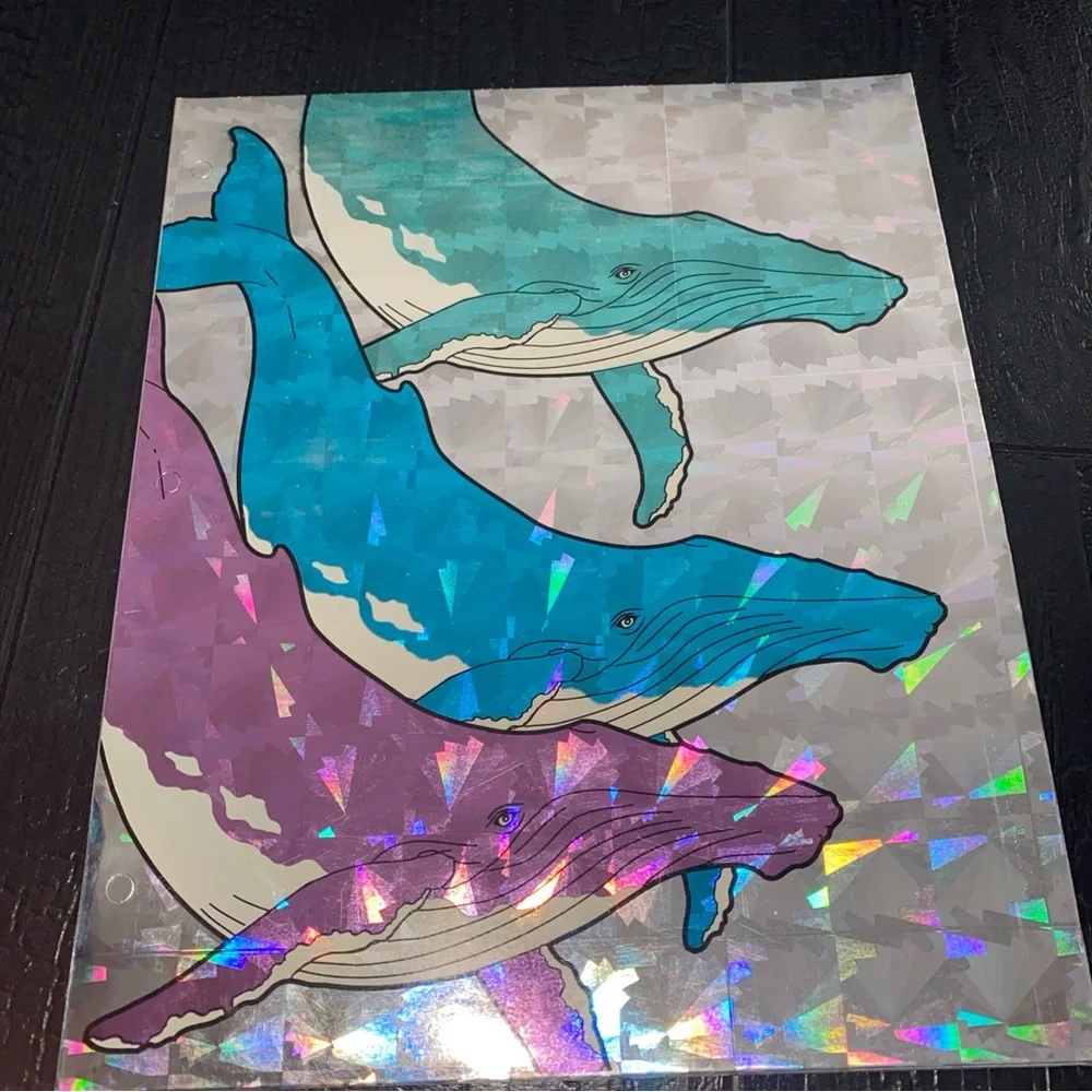 N/A shiny holographic